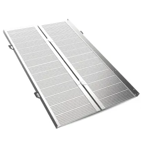 152cm Non-Slip Aluminium Wheelchair Ramp, 272kg, Equipmed
