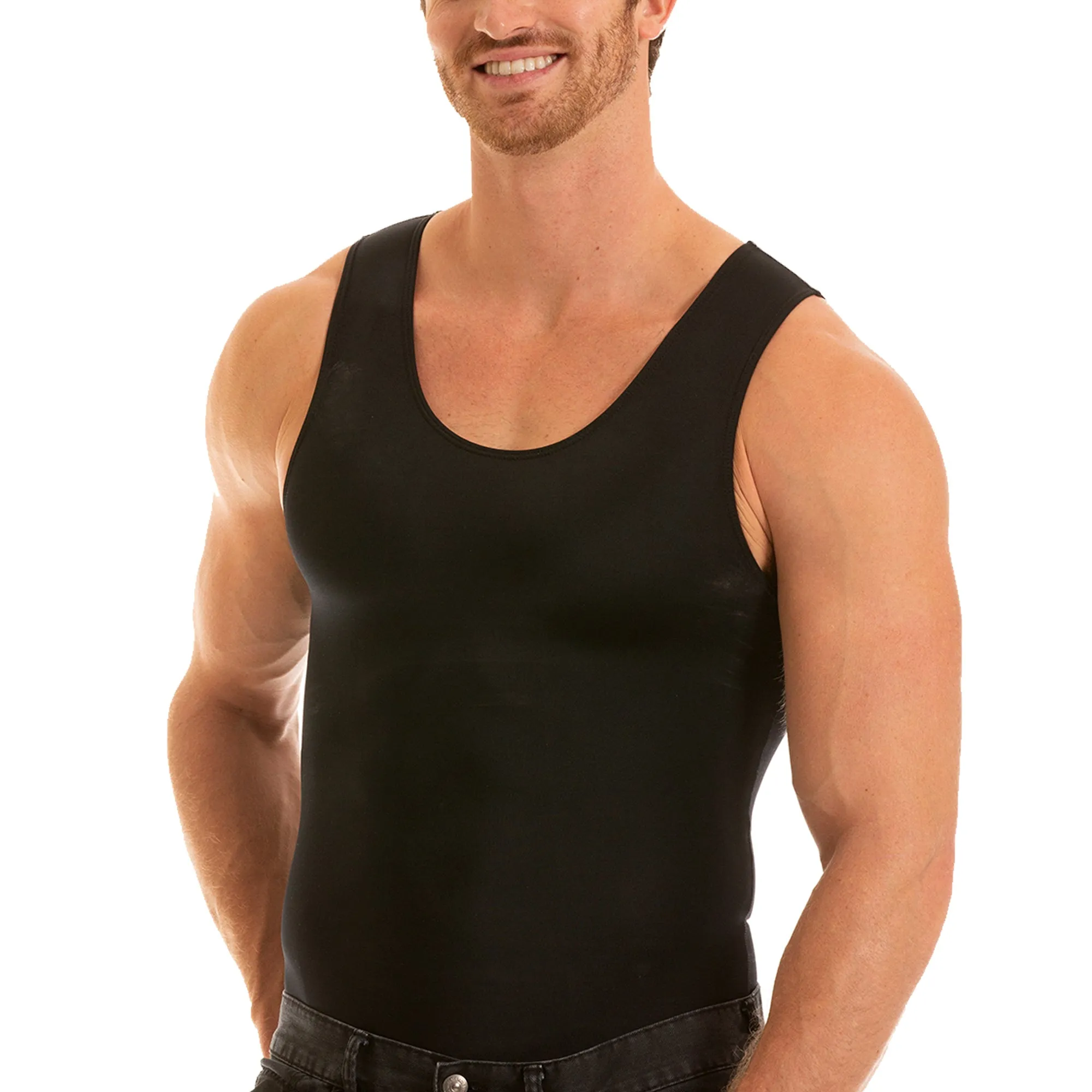 3-Pack Insta Slim Compression Muscle Tank MS0003 by InstantFigure - InstaSlim - InstantRecoveryMD
