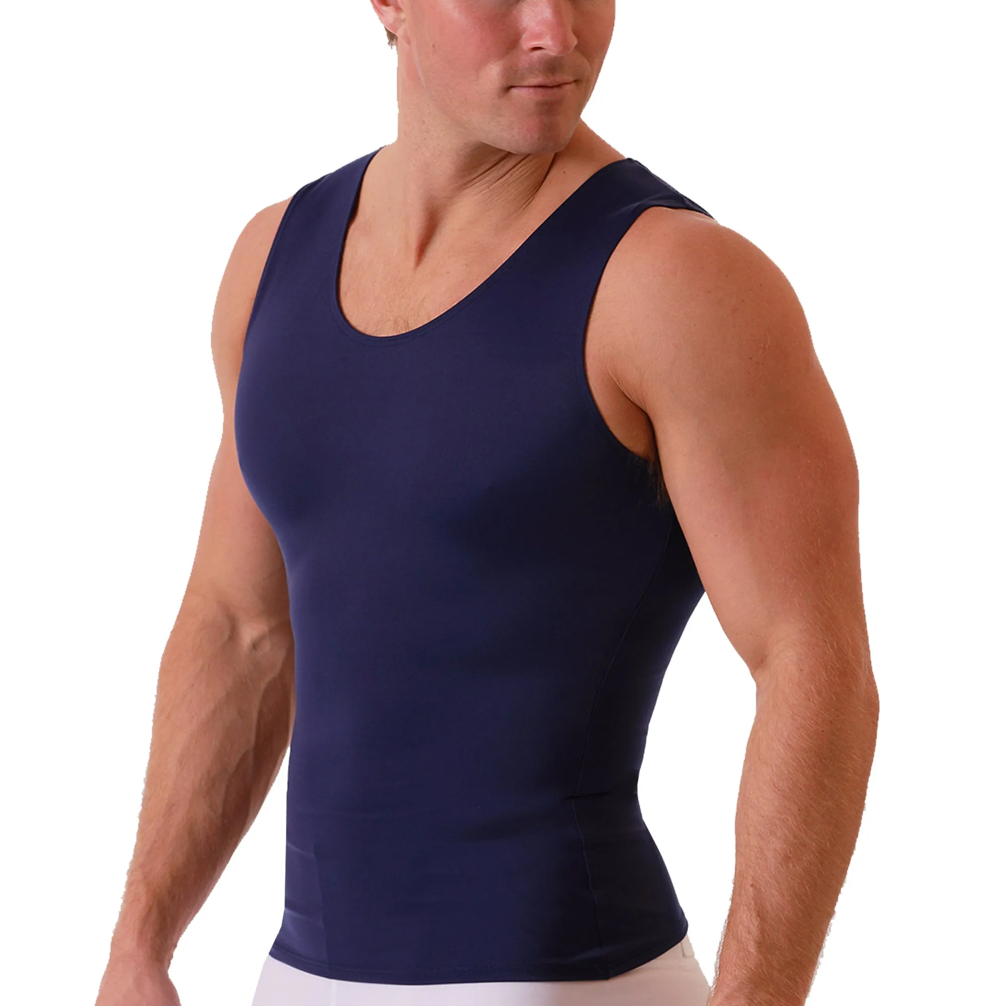 3-Pack Insta Slim Compression Muscle Tank MS0003 by InstantFigure - InstaSlim - InstantRecoveryMD
