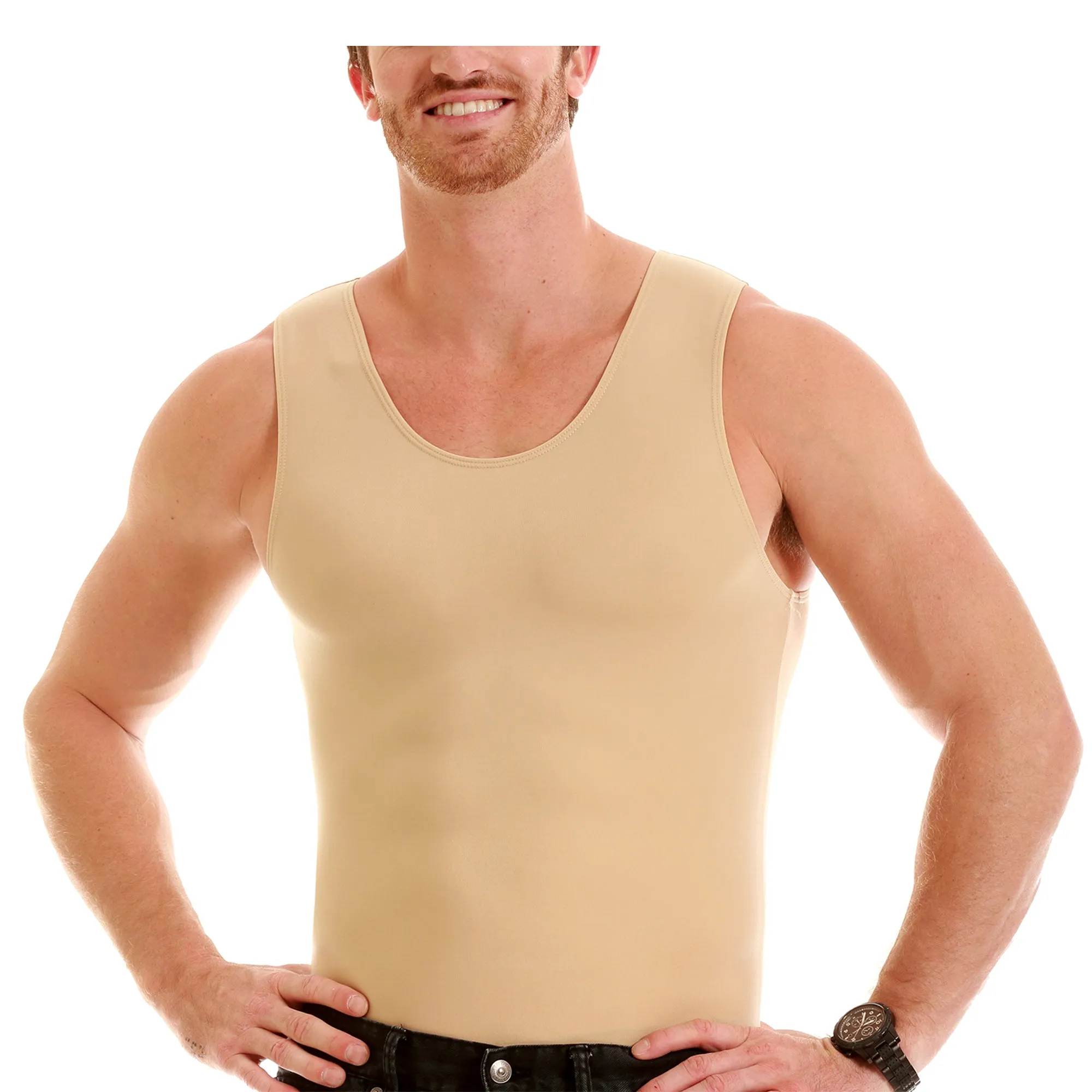 3-Pack Insta Slim Compression Muscle Tank MS0003 by InstantFigure - InstaSlim - InstantRecoveryMD