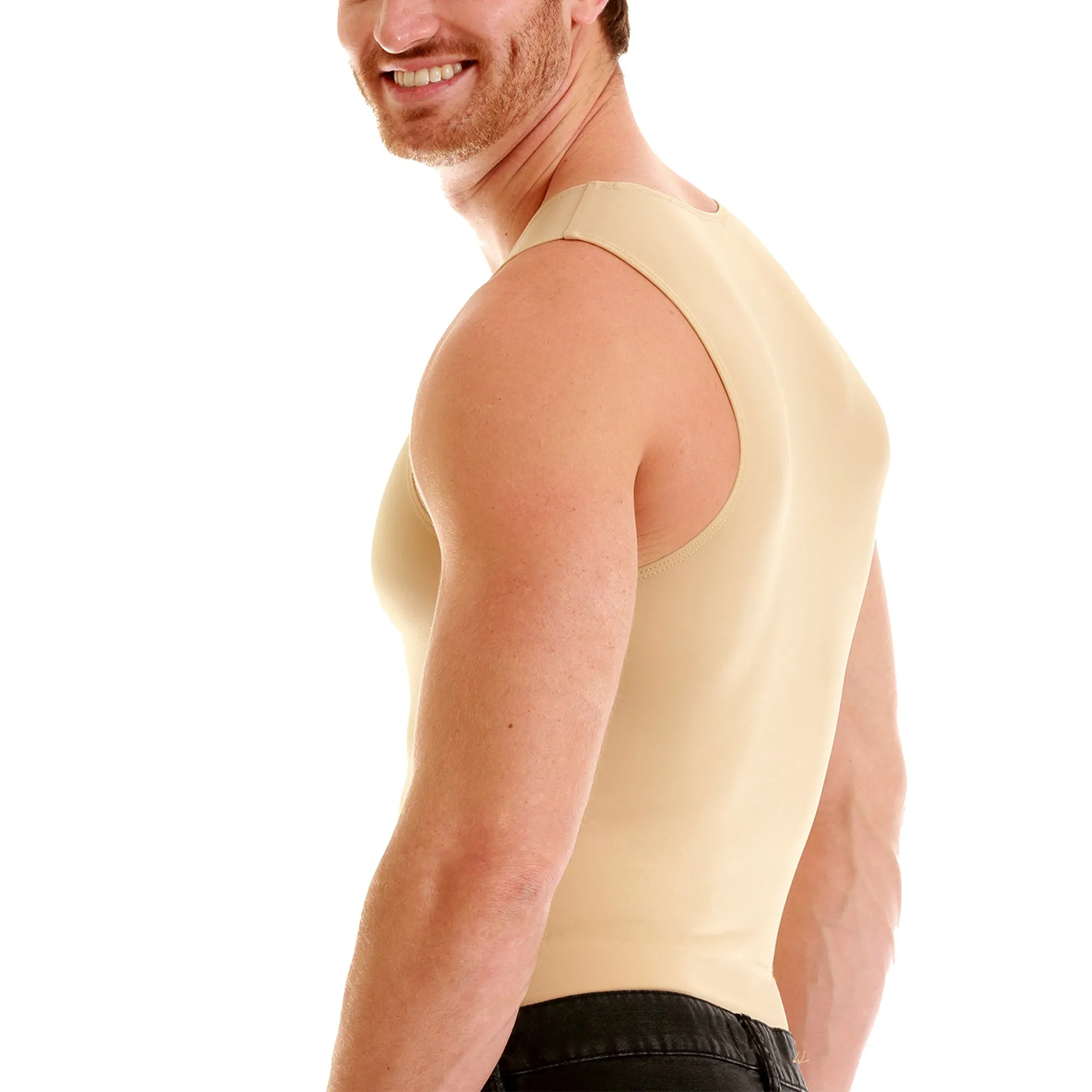 3-Pack Insta Slim Compression Muscle Tank MS0003 by InstantFigure - InstaSlim - InstantRecoveryMD