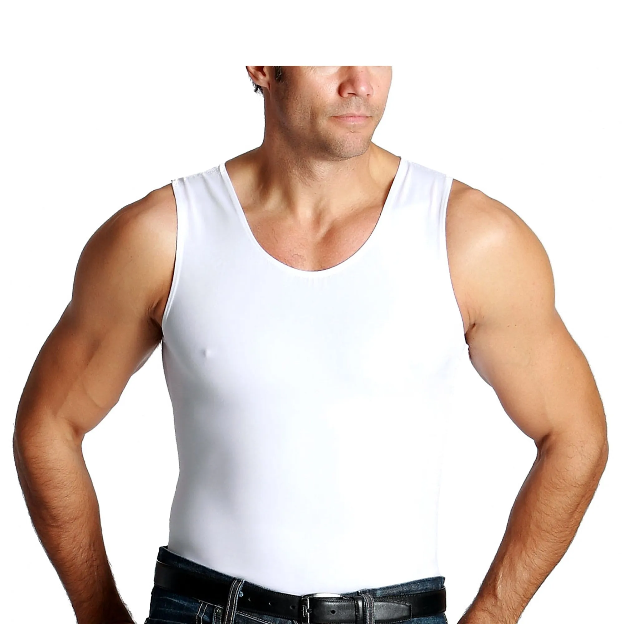 3-Pack Insta Slim Compression Muscle Tank MS0003 by InstantFigure - InstaSlim - InstantRecoveryMD