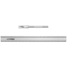 Alumicolor Straight Edge Alumicutter 18in Silver