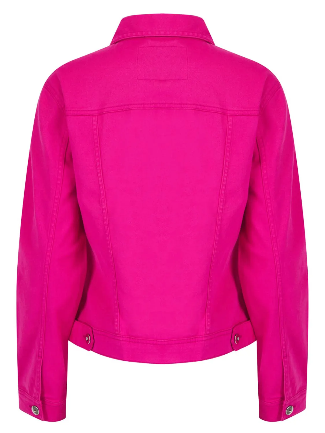 Amara Reya Stretchy Pink Denim Jacket