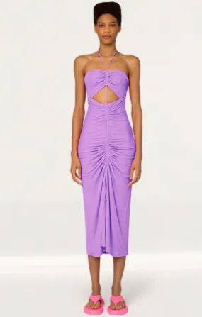 Amy Lynn Lilac Vega Jersey Cut-Out Dress