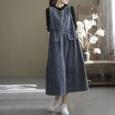 Anita Vintage Overall Dress