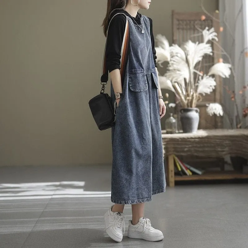 Anita Vintage Overall Dress