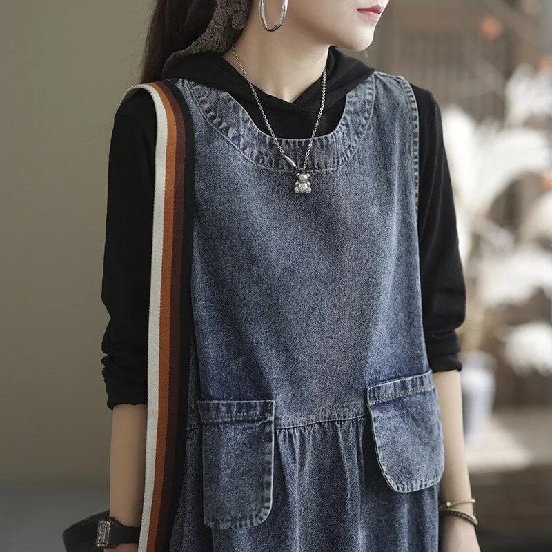 Anita Vintage Overall Dress