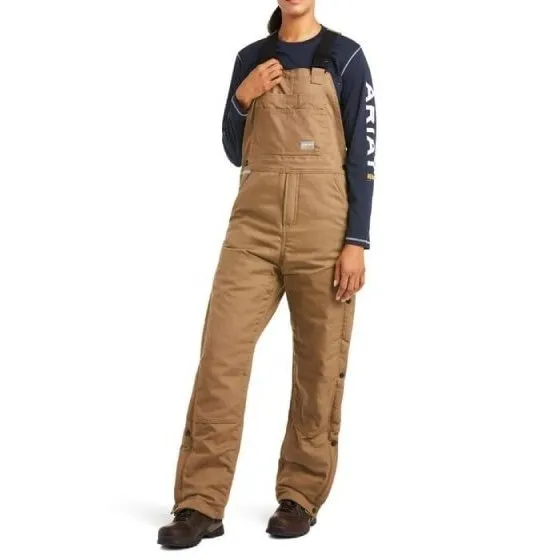Ariat Work Women’s Bib Overall Rebar DuraCanvas Stretch Insulated