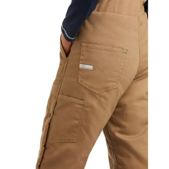 Ariat Work Women’s Bib Overall Rebar DuraCanvas Stretch Insulated