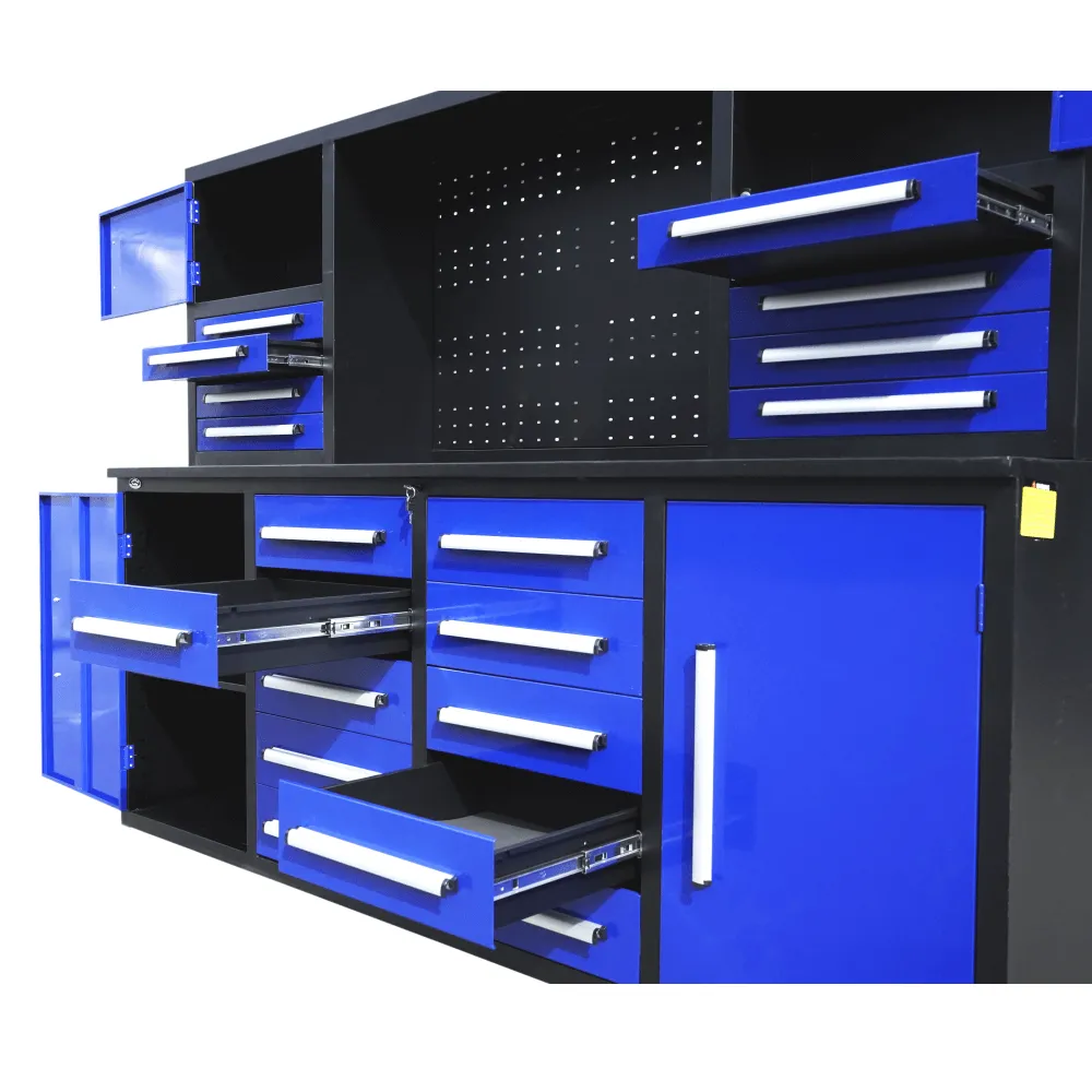 [AS-IS] 7' Garage Storage Cabinet with 18 Drawers, 4 Cabinets,TX pick-up