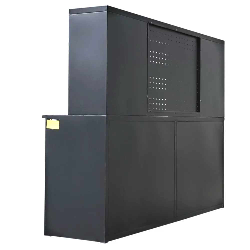 [AS-IS] 7' Garage Storage Cabinet with 18 Drawers, 4 Cabinets,TX pick-up