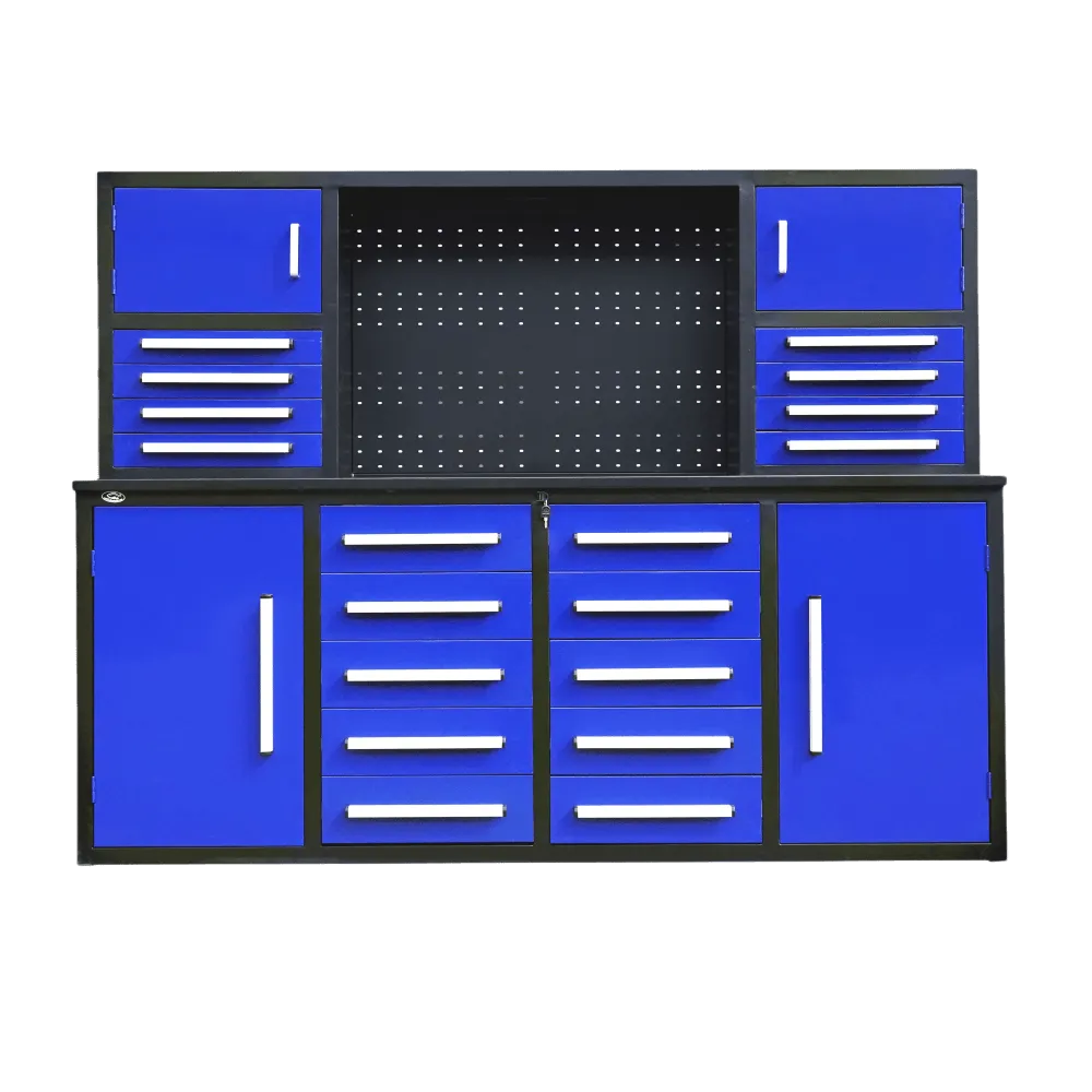 [AS-IS] 7' Garage Storage Cabinet with 18 Drawers, 4 Cabinets,TX pick-up