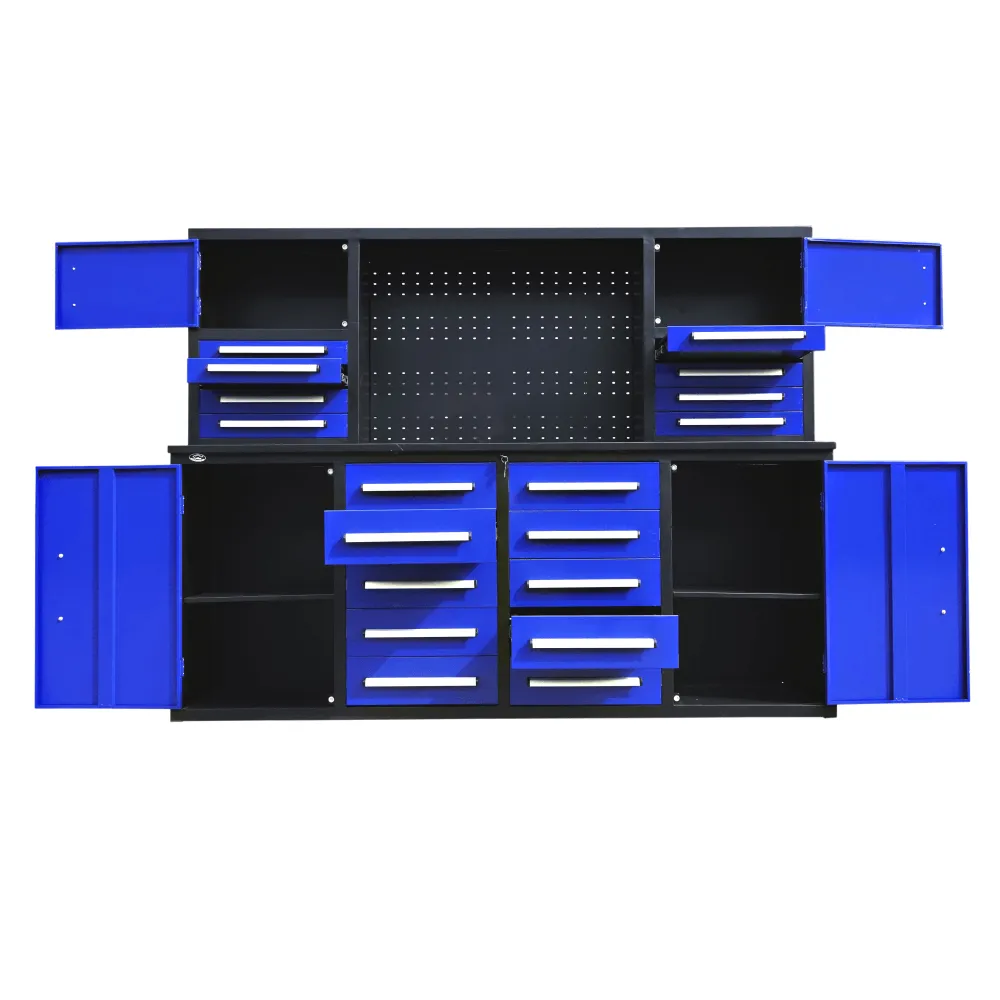 [AS-IS] 7' Garage Storage Cabinet with 18 Drawers, 4 Cabinets,TX pick-up