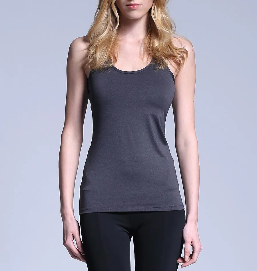 ATHLETE Women's Comfort Tank Top w/ removable pads, Style NS01