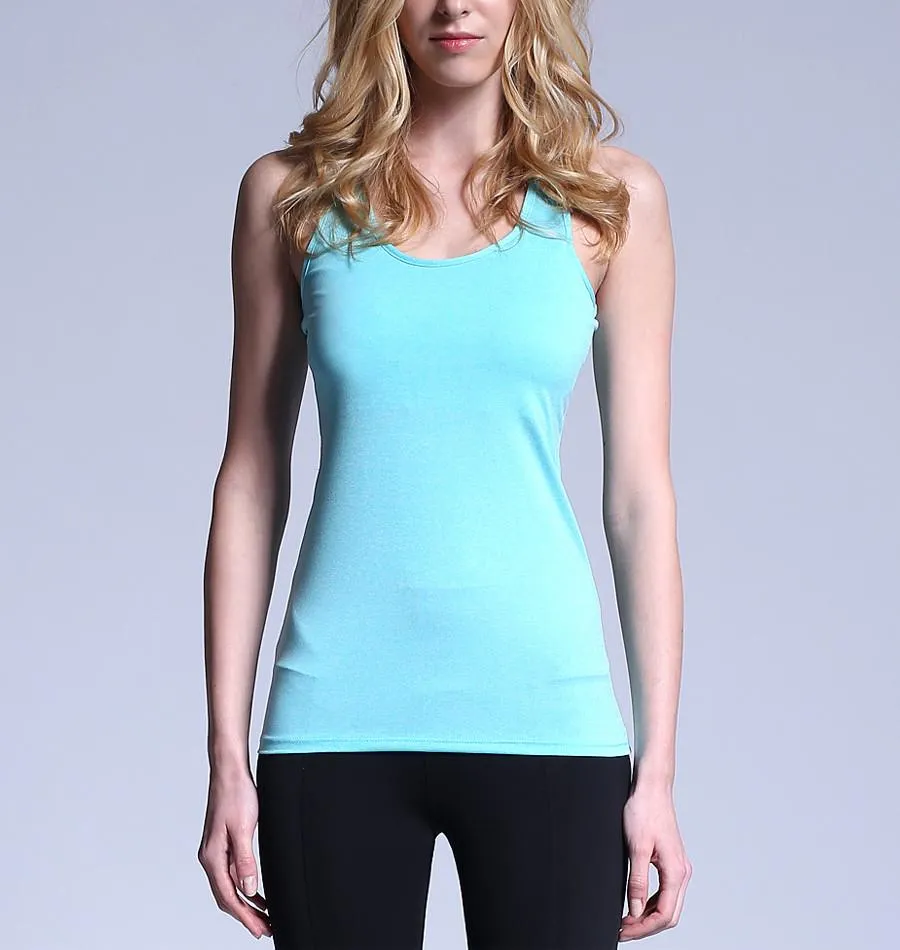 ATHLETE Women's Comfort Tank Top w/ removable pads, Style NS01