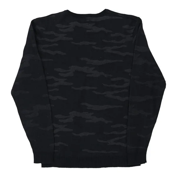 Avirex Camo Jumper - XL Navy Cotton