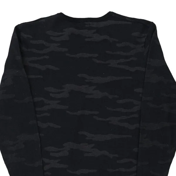 Avirex Camo Jumper - XL Navy Cotton