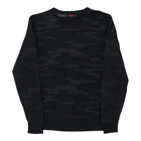 Avirex Camo Jumper - XL Navy Cotton