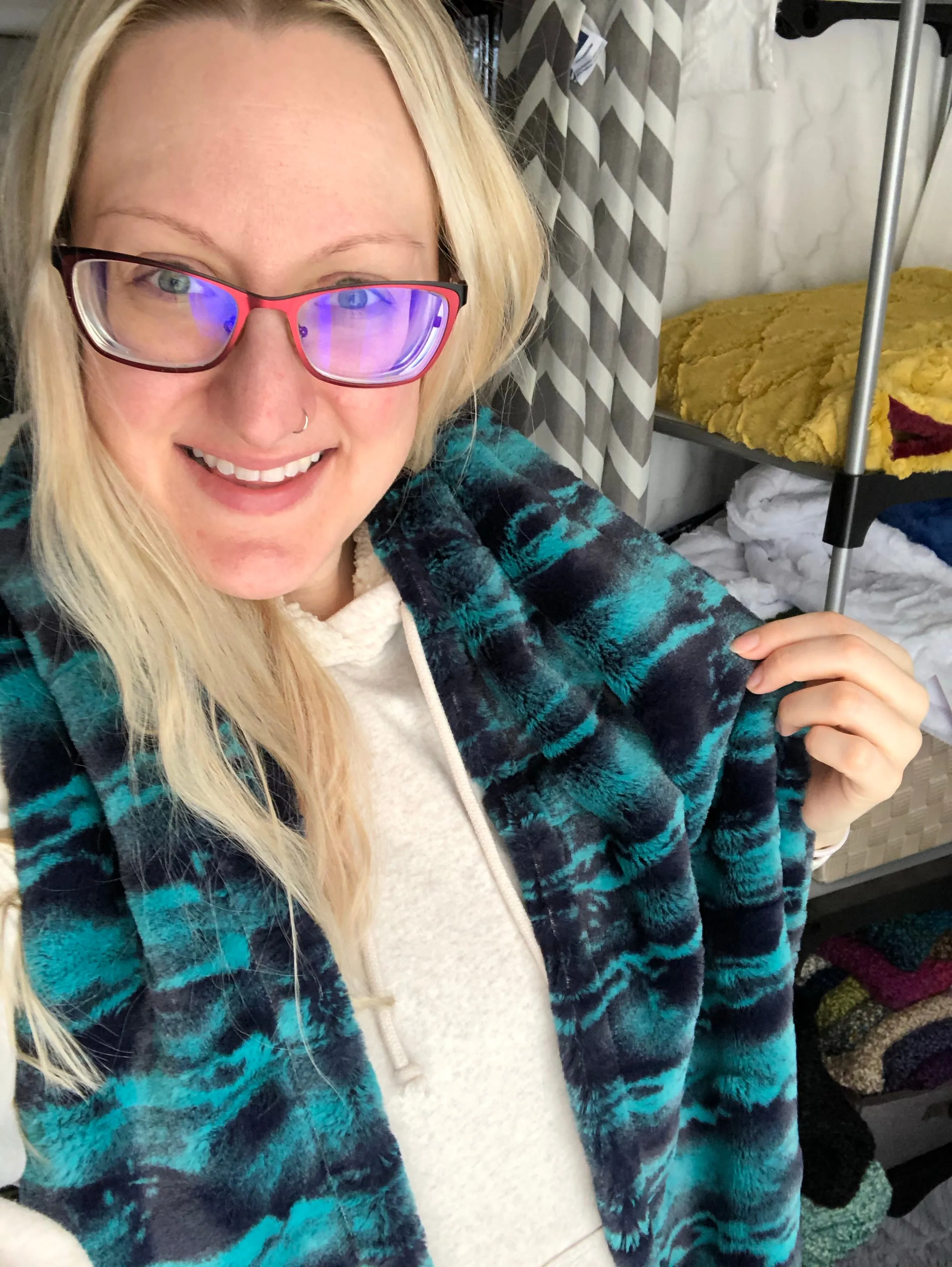 Bayou Jupiter Minky Scarf