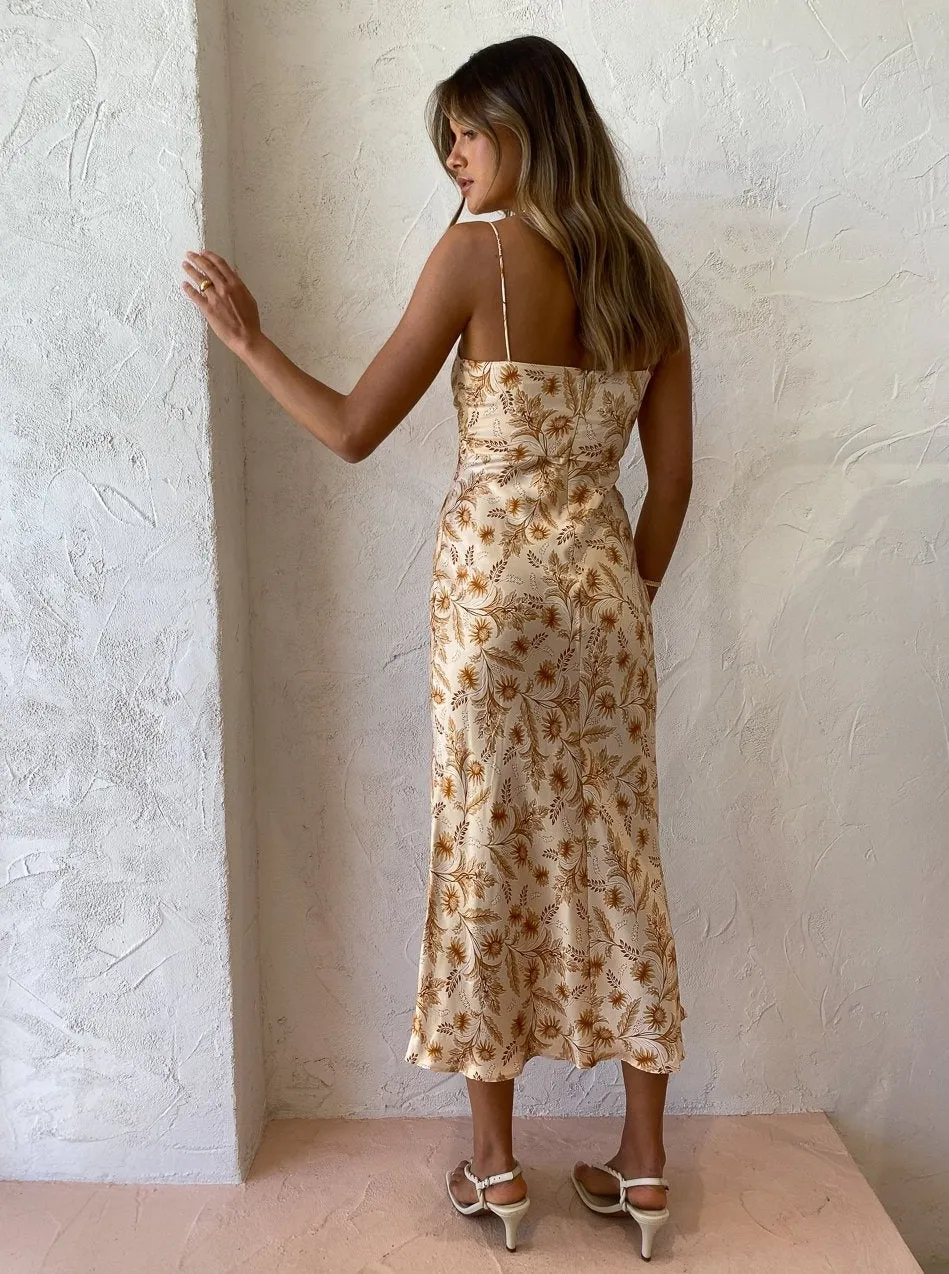 Bec and Bridge Fleetwood Midi Dress in Print