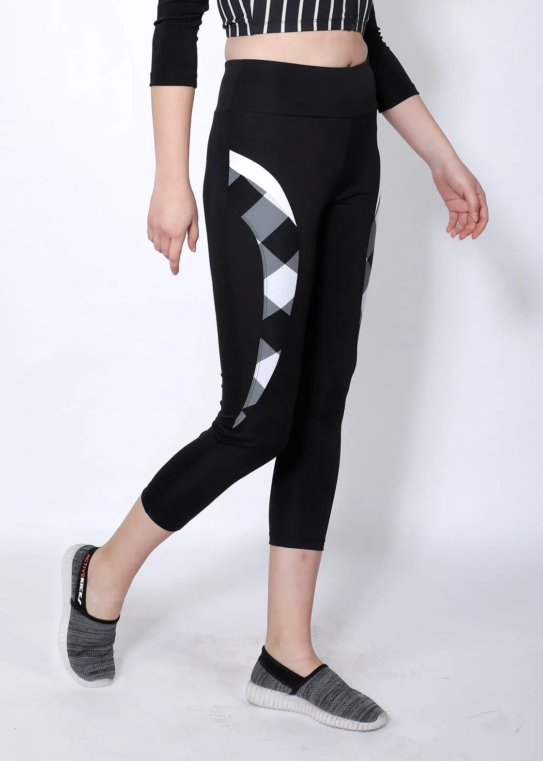 Black & White 7/8th tights