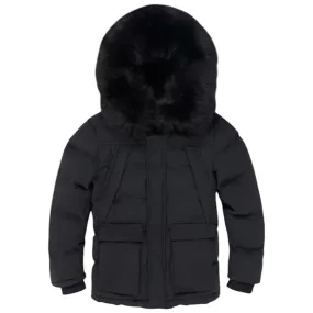 Boys Jordan Craig Fargo Parka 2.0 (Black) 91397B