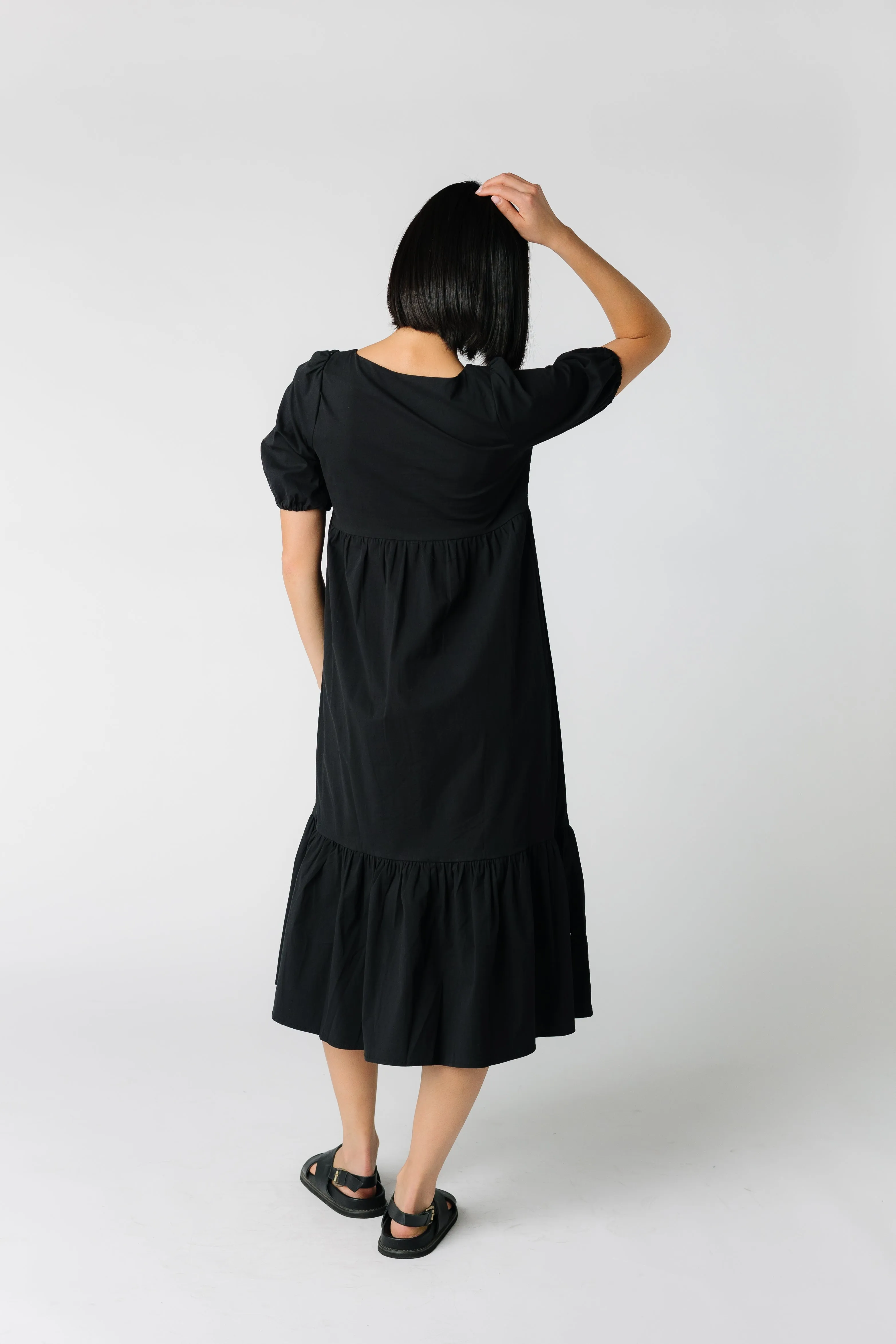 Brass & Roe Polly Square Neck Dress