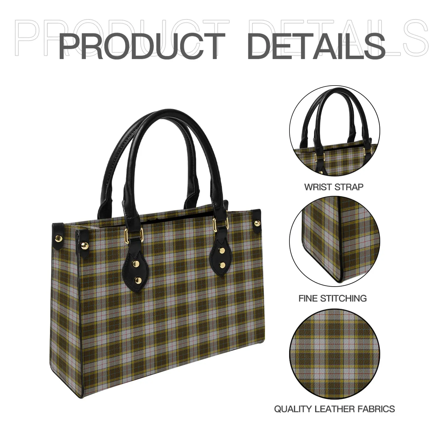 Buchanan Dress Tartan Leather Bag