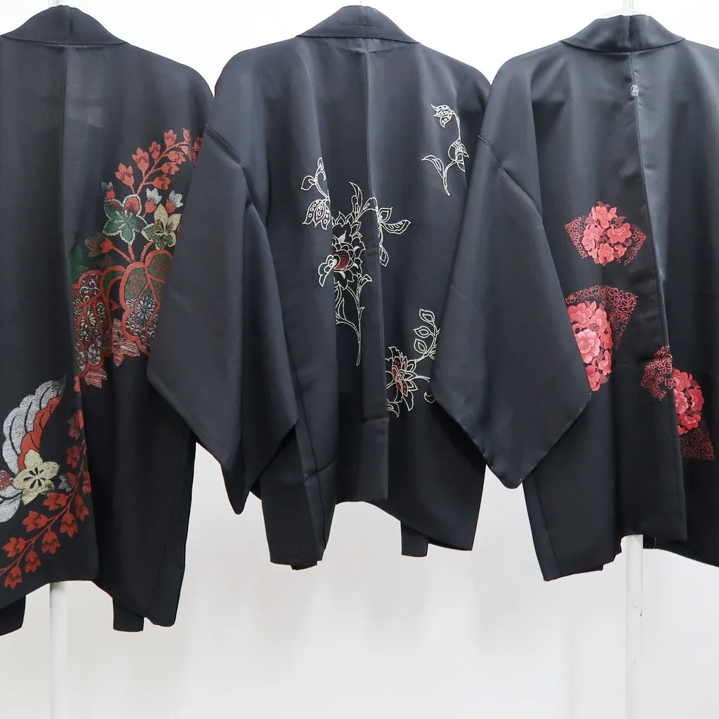Bundle 15pcs Silk Haori Jacket Wholesale Bulk Free Shipping #565