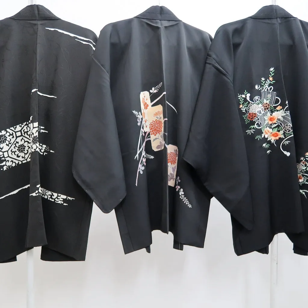 Bundle 15pcs Silk Haori Jacket Wholesale Bulk Free Shipping #565