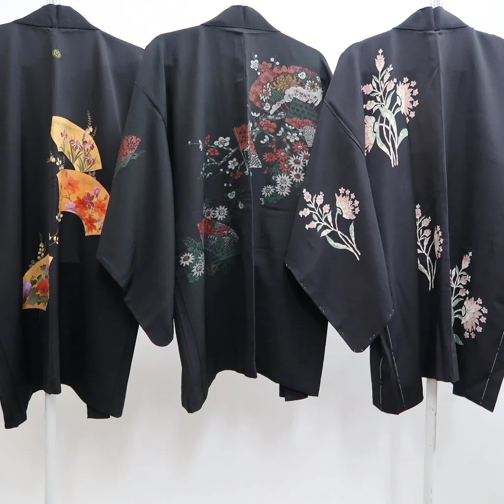 Bundle 15pcs Silk Haori Jacket Wholesale Bulk Free Shipping #565