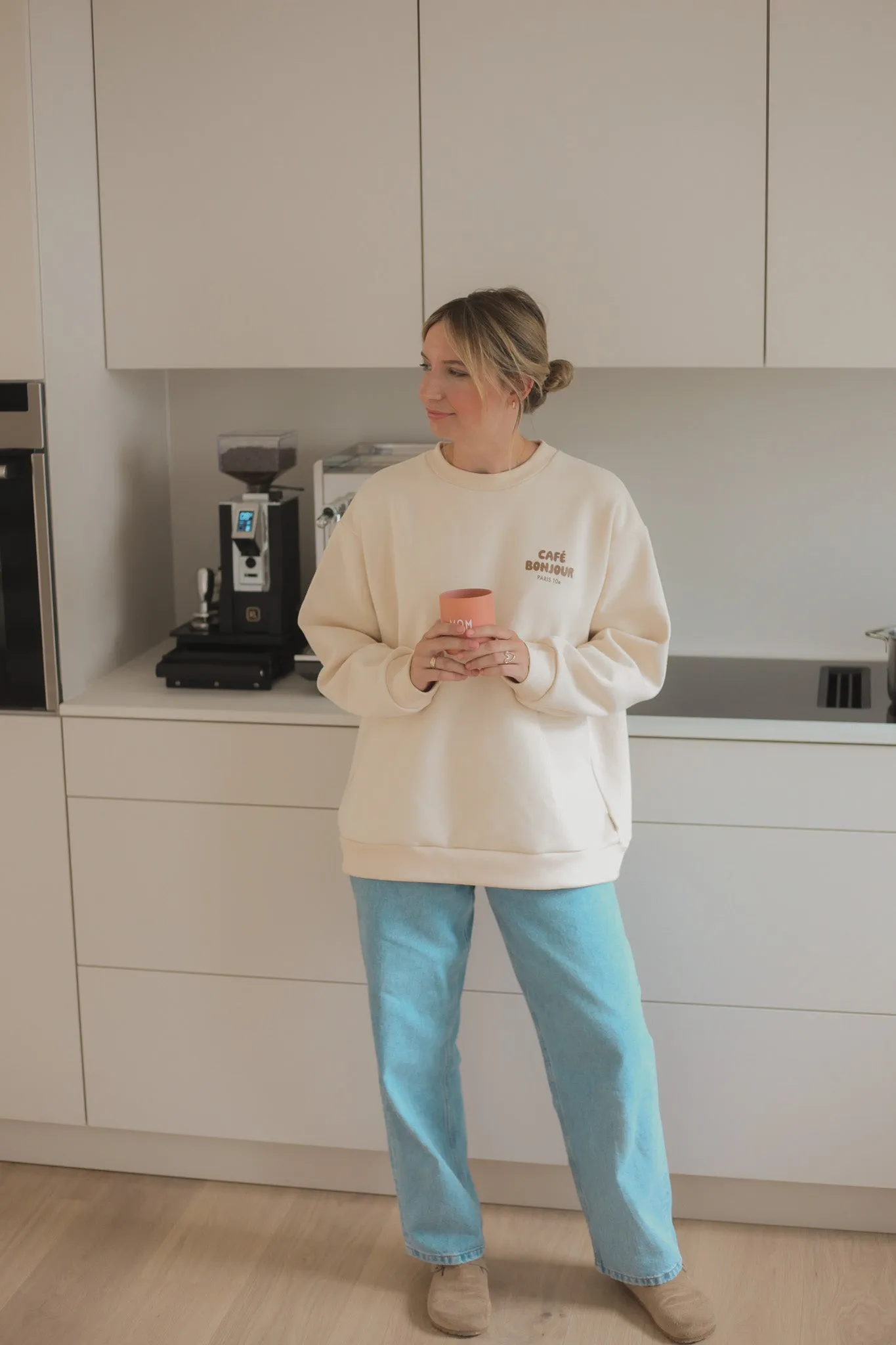 CAFÉ BONJOUR MOM SWEATER
