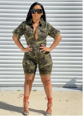 Camo jumpsuit