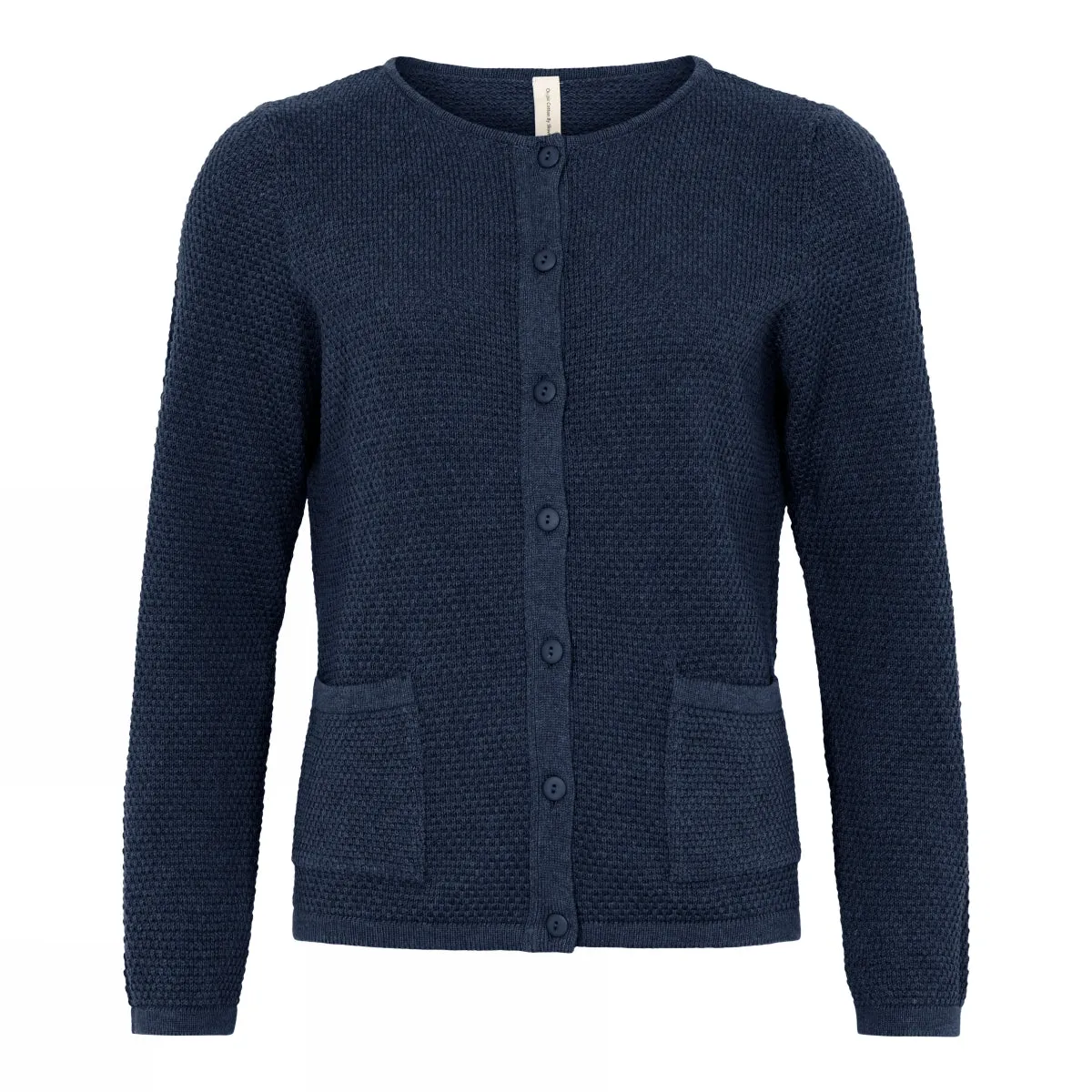 cardigan w.outside pockets
