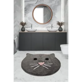 Cat - Anthracite  Bath Mat