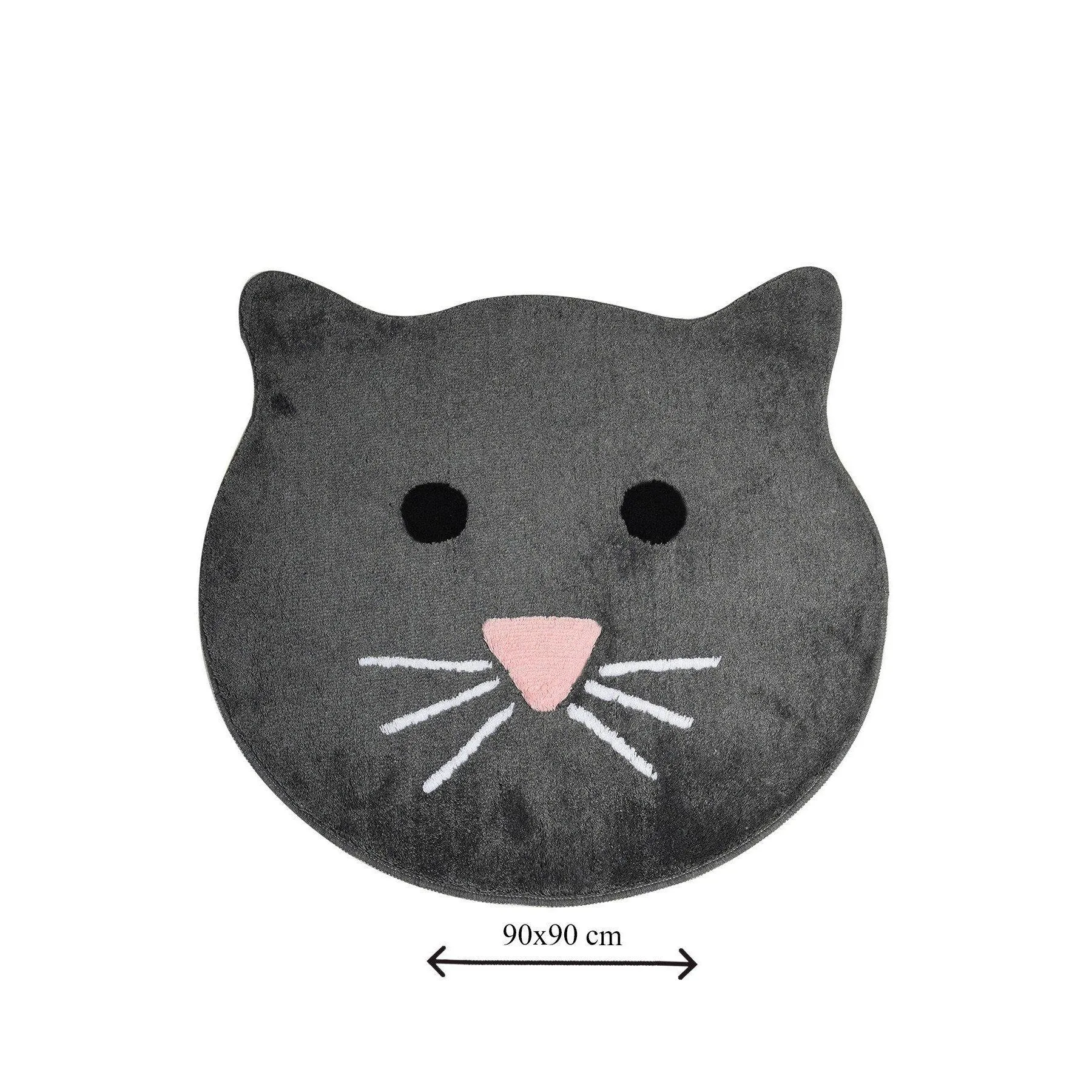 Cat - Anthracite  Bath Mat