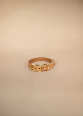 Classic Dog Collar - 18mm - Natural