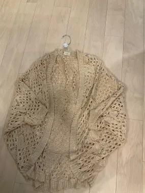 {{ClientCode}} TAN 143 STORY CARDIGAN, S