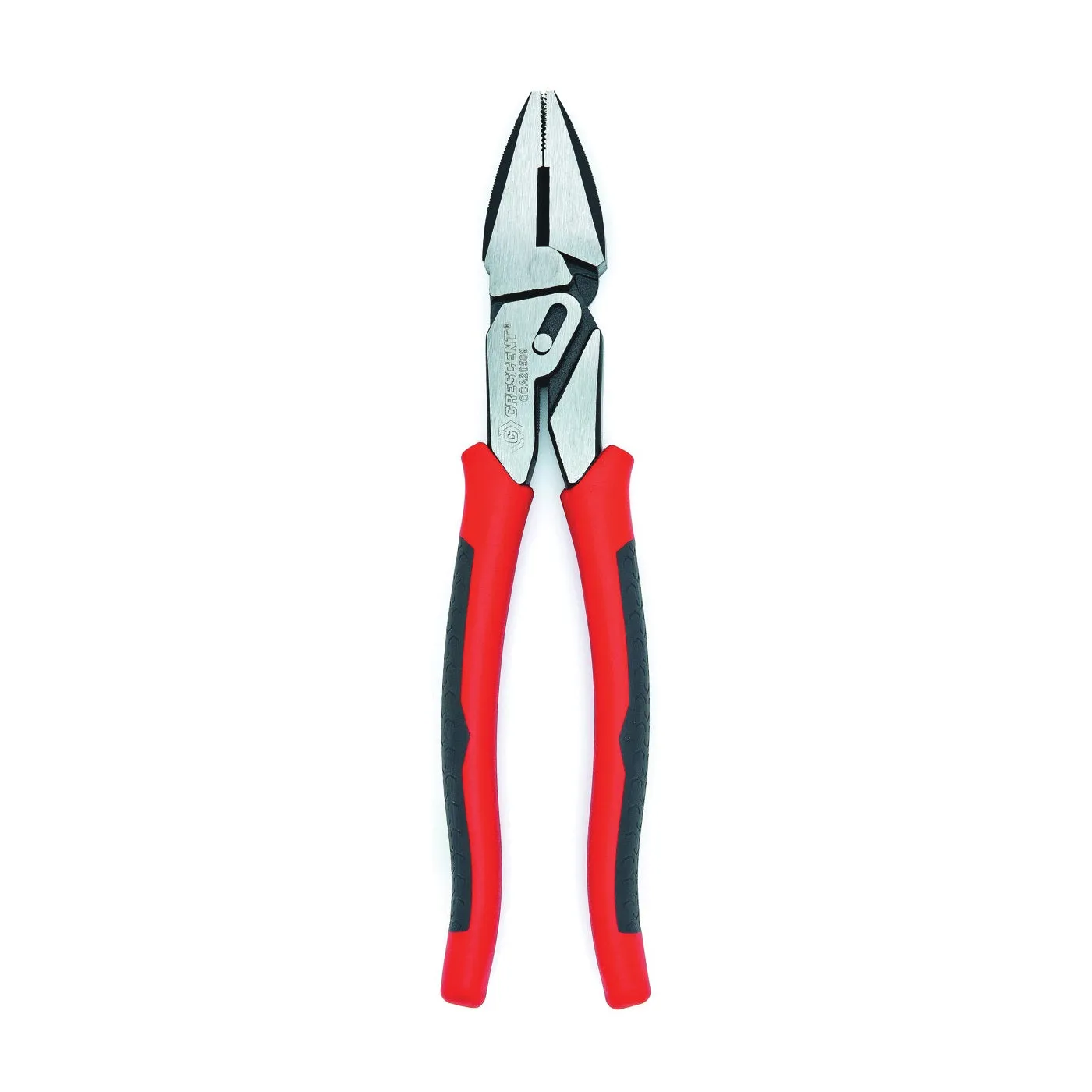 Crescent Pivot Pro Series CCA20509 Lineman's Plier, 9 in OAL, 1.3 in Jaw Opening, Red Handle, Dual Grip Handle
