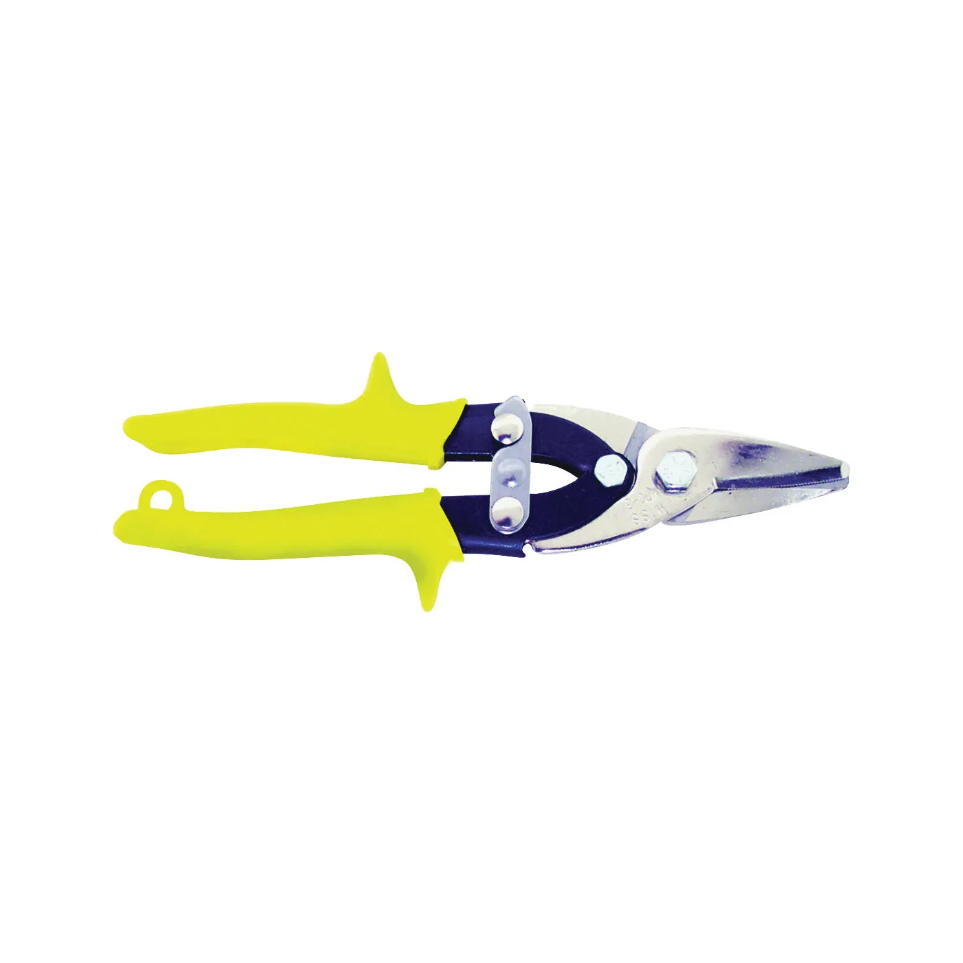 Crescent Wiss MPC3N Utility Snip, 9 in OAL, Straight Cut, Molybdenum Steel Blade, Non-Slip Grip Handle, Red Handle