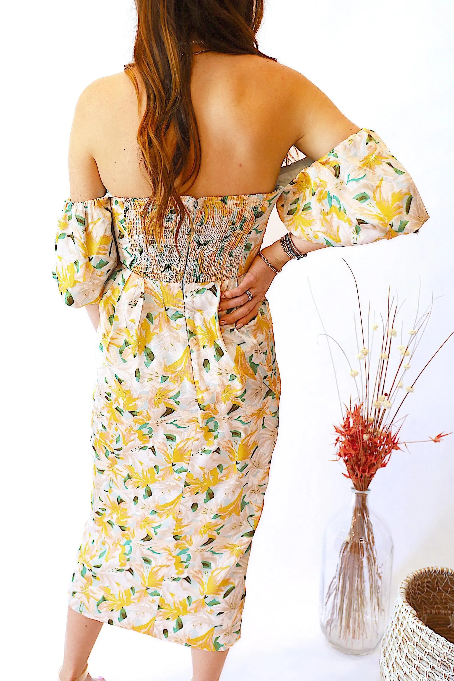 Crystal Floral Dress