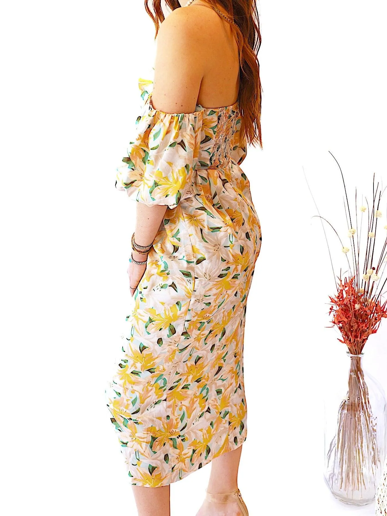 Crystal Floral Dress