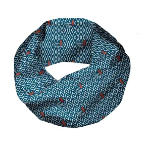 Custom Ikat 2 Logo Infinity Scarf