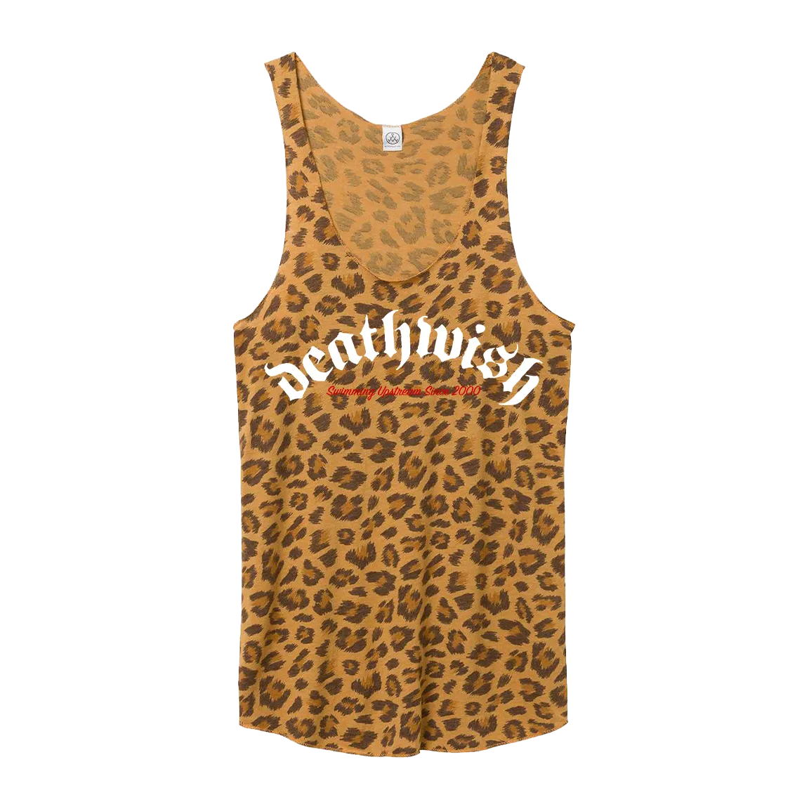 Deathwish "Swimming Upstream" Leopard Racerback Tank Top