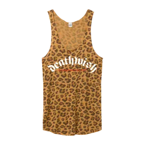 Deathwish "Swimming Upstream" Leopard Racerback Tank Top