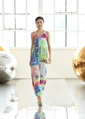 Doll House (all over) Halter Dress