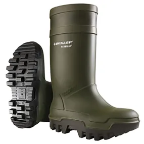 Dunlop Purofort Thermo Plus Full Safety - Green/Brown