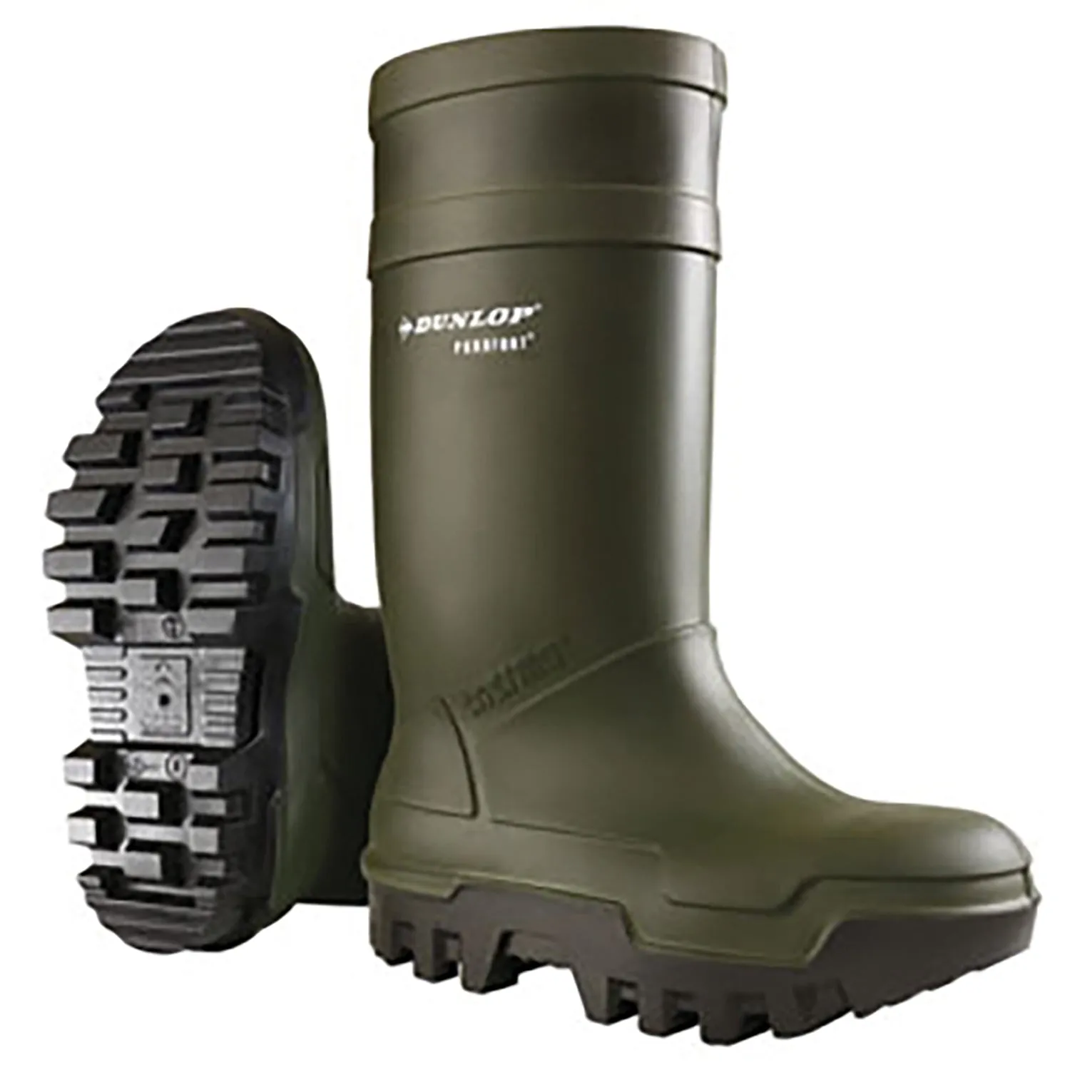 Dunlop Purofort Thermo Plus Full Safety - Green/Brown
