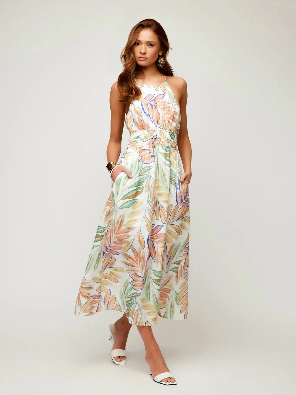 EDEN MIDI DRESS